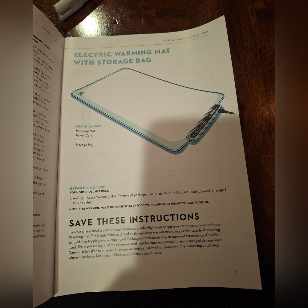 Good Housekeeping Grey Food Large Warming  Mat *** BRAND NEW *** - Picture 6 of 15